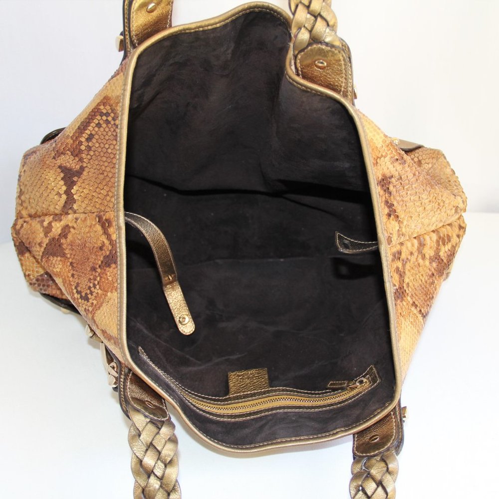 Gucci Pelham Medium Python Bag - image 7